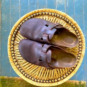 SOLD Boston Oiled Leather Birks 38